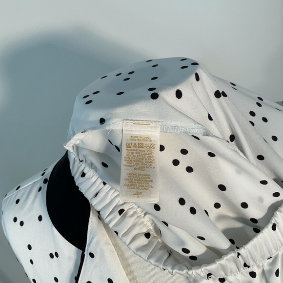 Kate Spade white and black pajama set - Picture 3 of 4